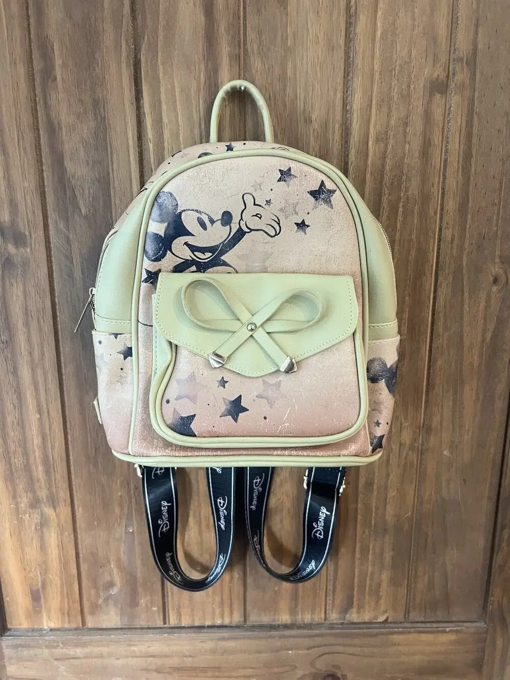 Vintage Style Mickey Mouse Mini Backpack